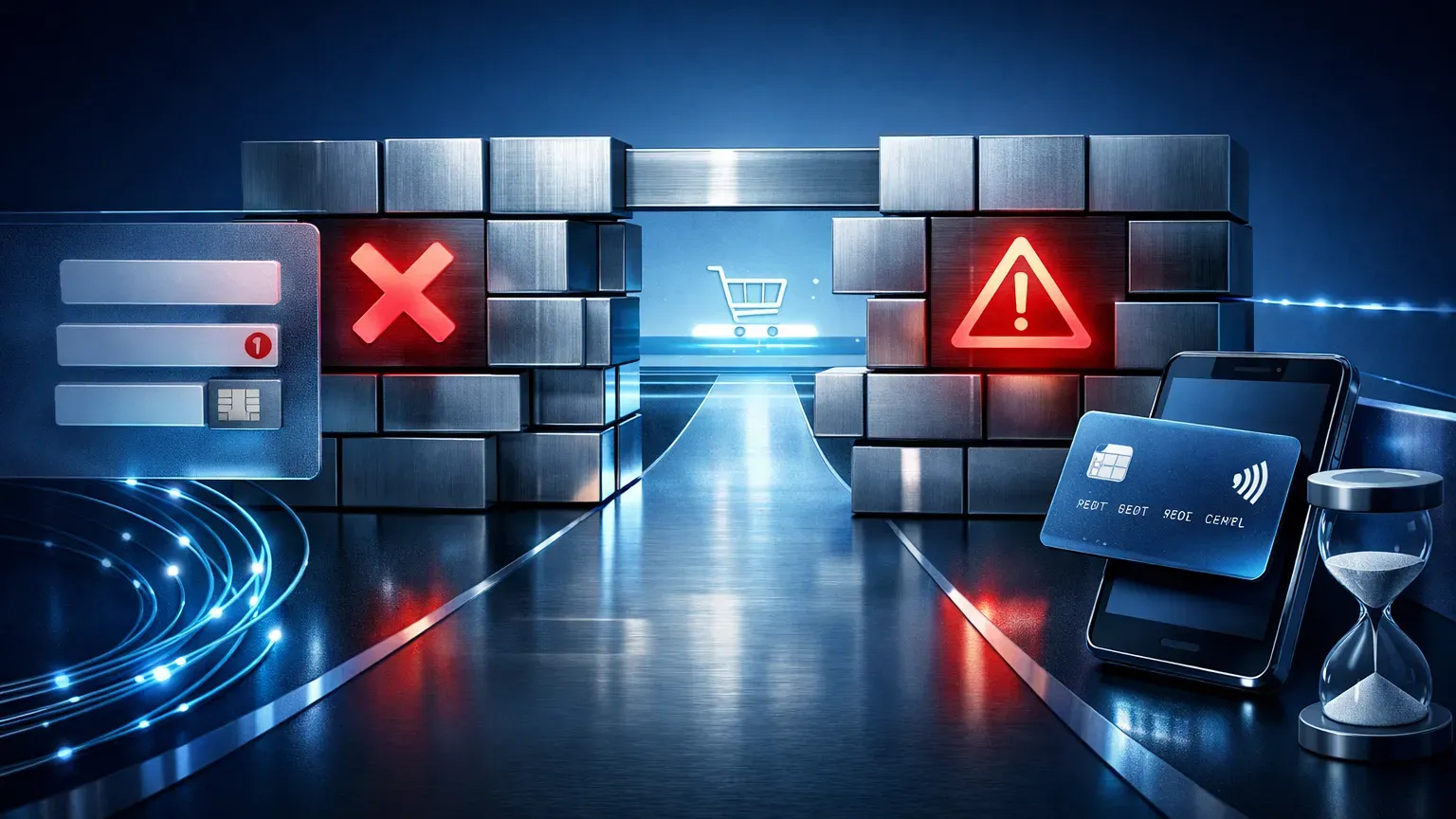 Editorial illustration: Which checkout friction points are costing you sales, and what should you fix first?
